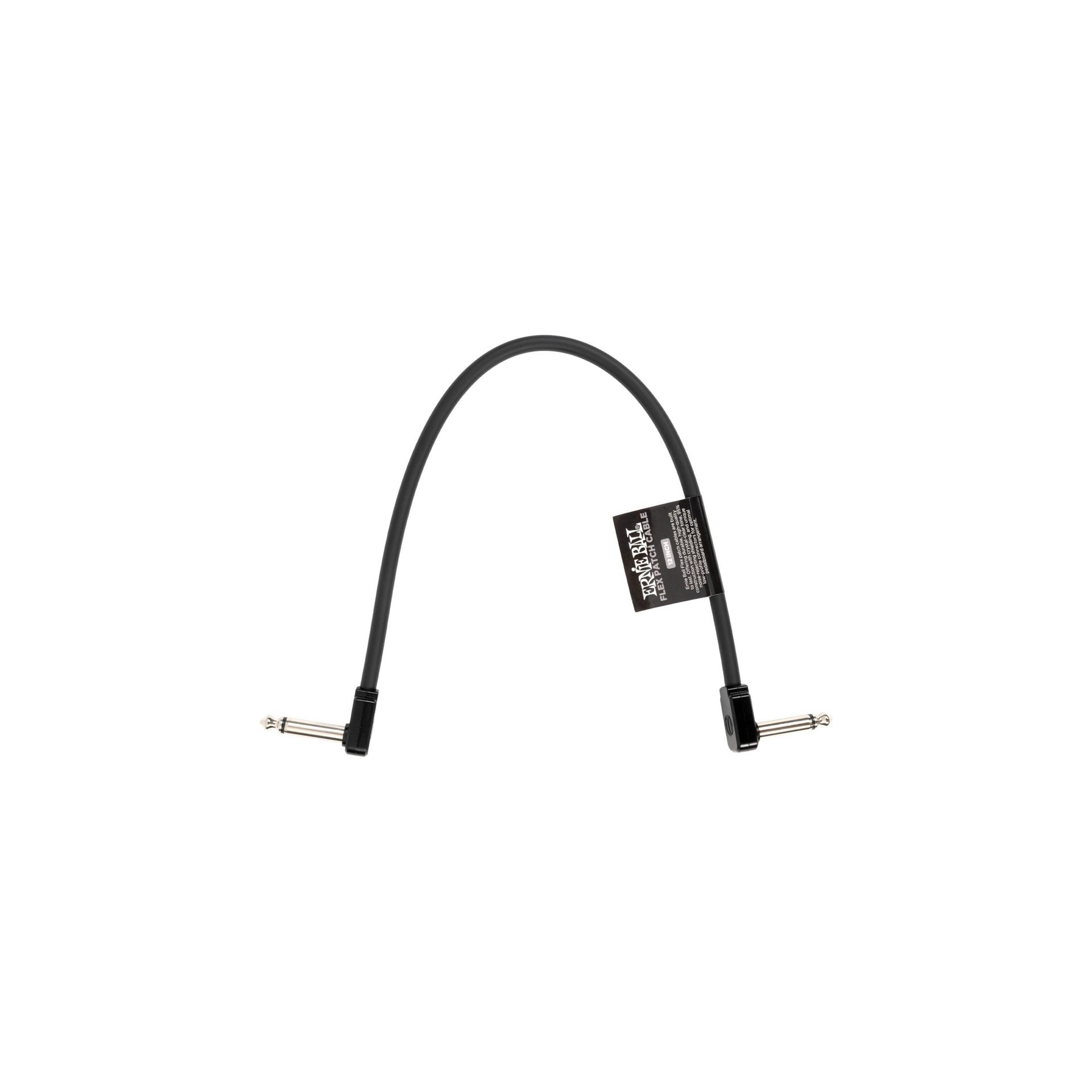 6440 Flex Patchkabel Svart 30cm