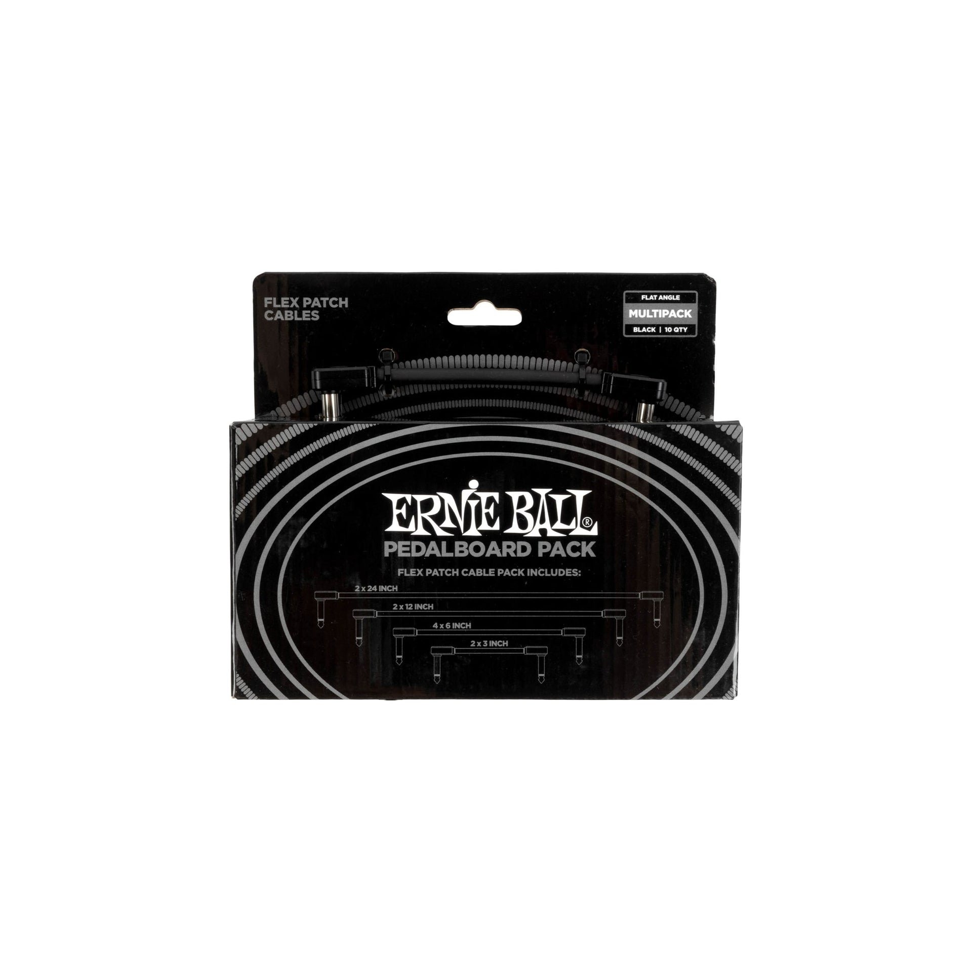 6462 Flex Patchkabel Svart Multipack