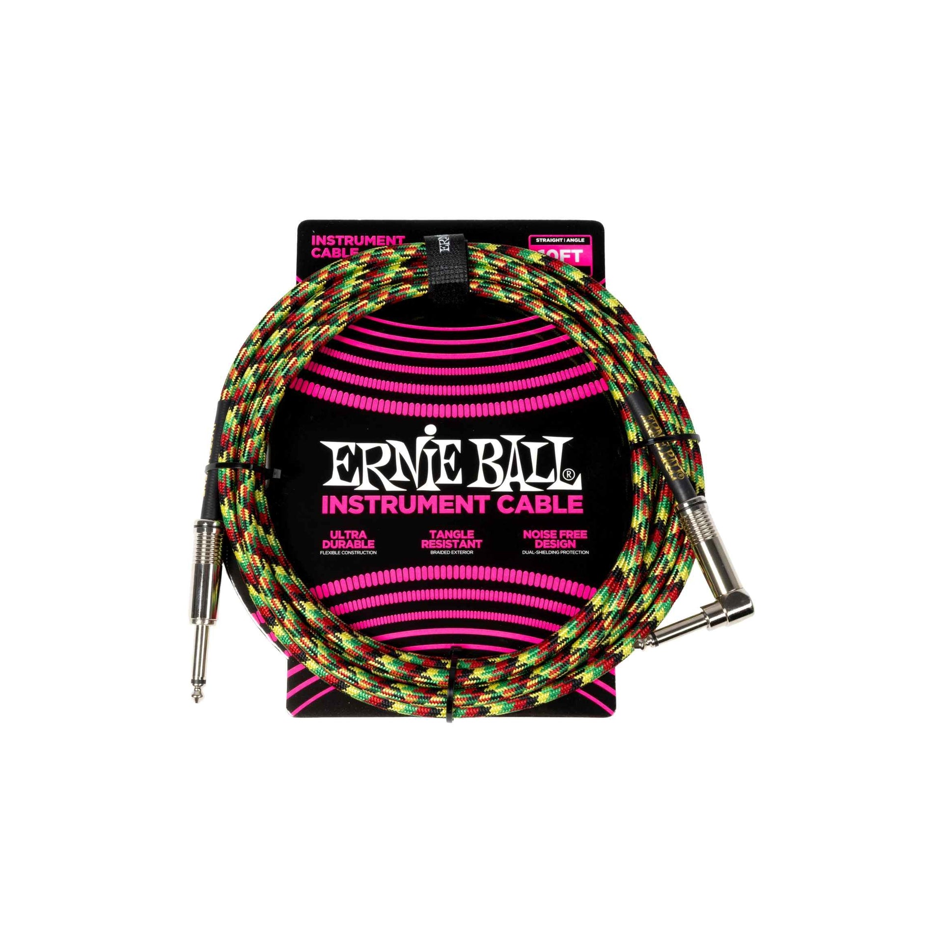 Ernie Ball 6481 Good Vibrations 3 Meter rak/vinklad