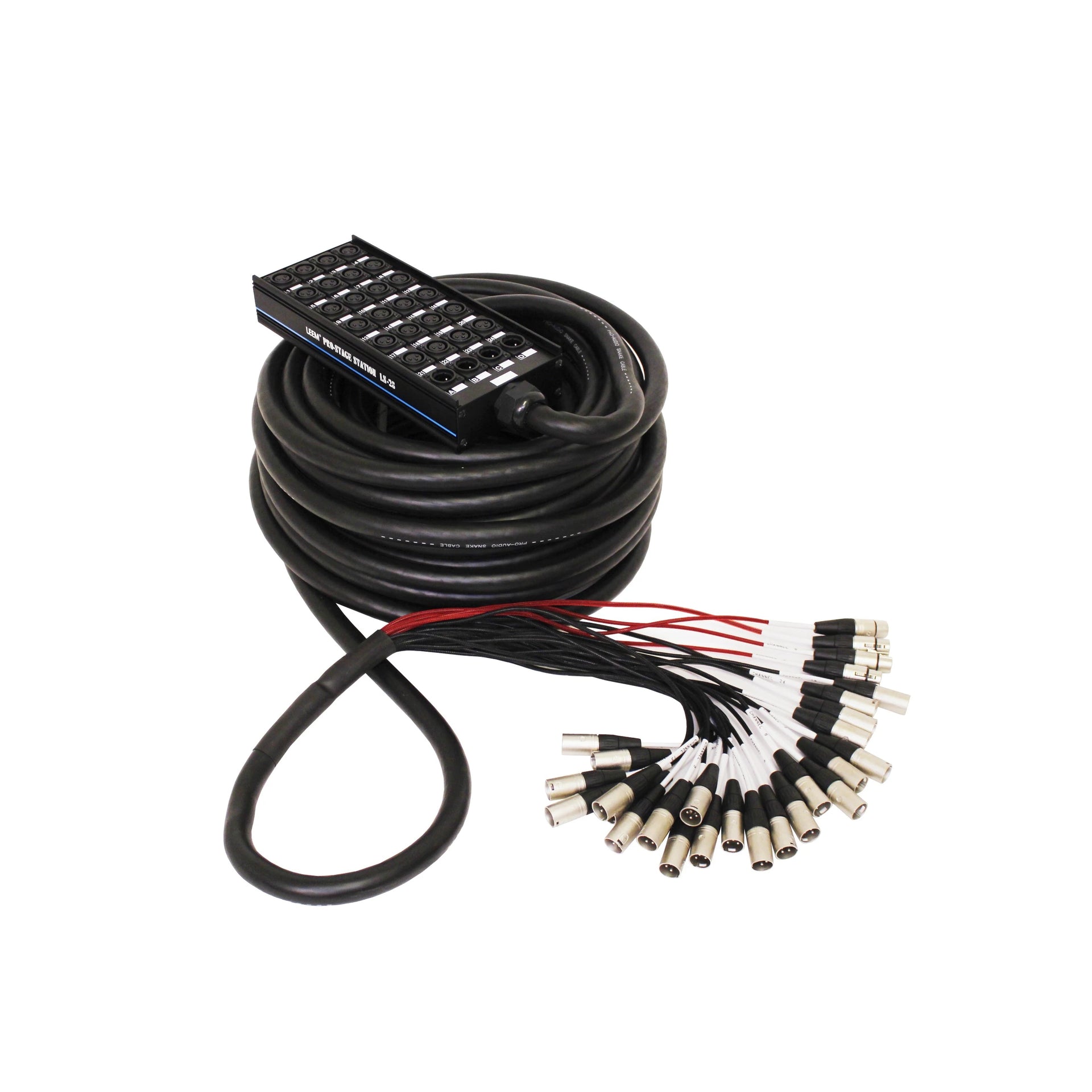 16 D3F/A3M + 4 returer XLR 30m