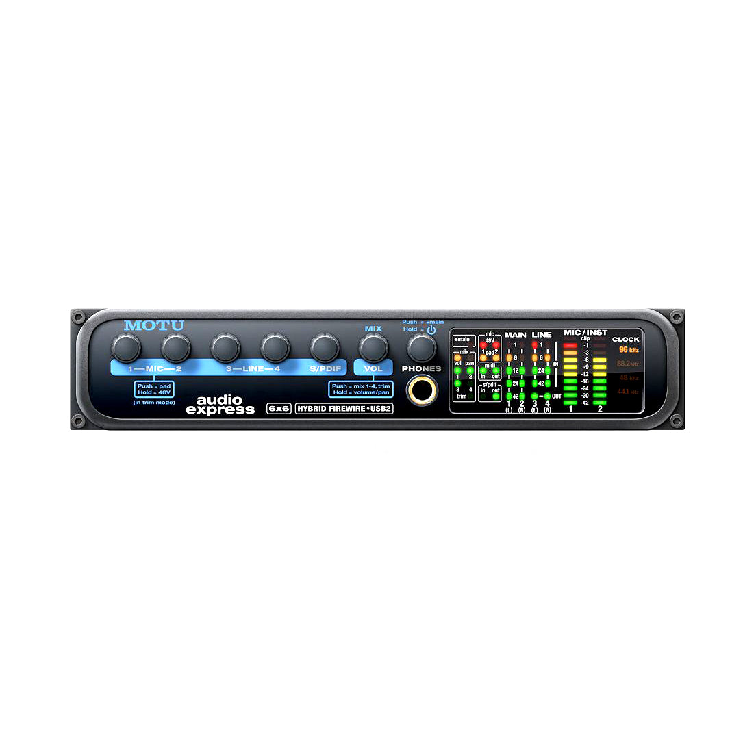 Motu - Audio Express 6 x 6 Hybrid Firewire/USB2 - Musik Utan Gränser 