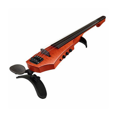 NS Design - CR4-VA-AS Electric Viola med etui Amber Stained - Musik Utan Gränser 