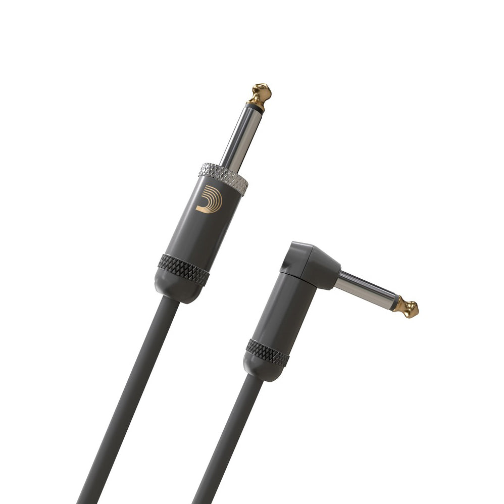 D'Addario - PW-AMSGRR-20 Instrumentkabel 2 vinkl. 6 m - Musik Utan Gränser 