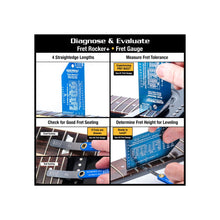 Load image into Gallery viewer, MN880 Premium Guitar Tech Fret Tool Set - 18 pcs
