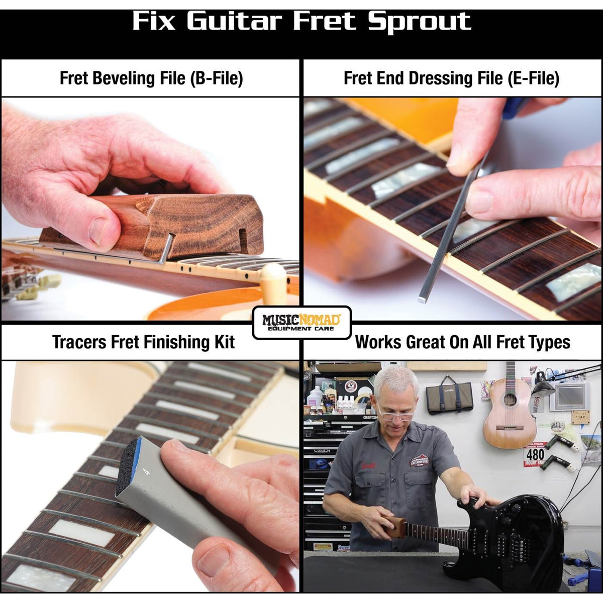 MusicNomad MN871 Fret Sprout Kit – bild 7