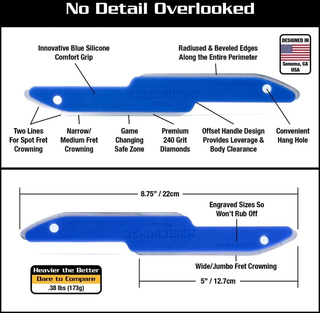 MN872 Guitar Fret Leveling Kit