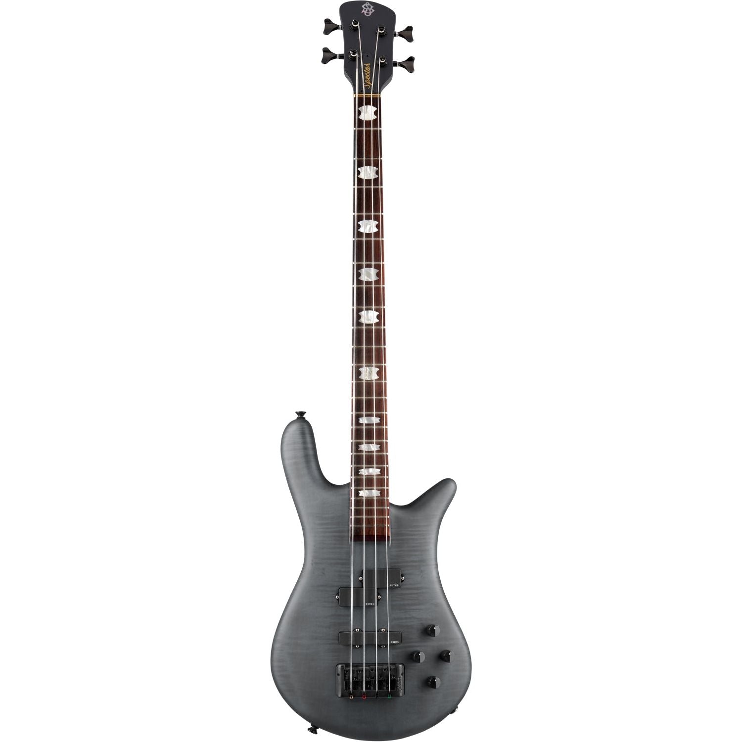 Spector - Euro4 LX Neck-Through Transparent Black - Musik Utan Gränser 