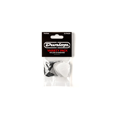 Dunlop - Dunlop PVP44 Nylon Standard Variety Pack 12/PLYPK - Musik Utan Gränser 