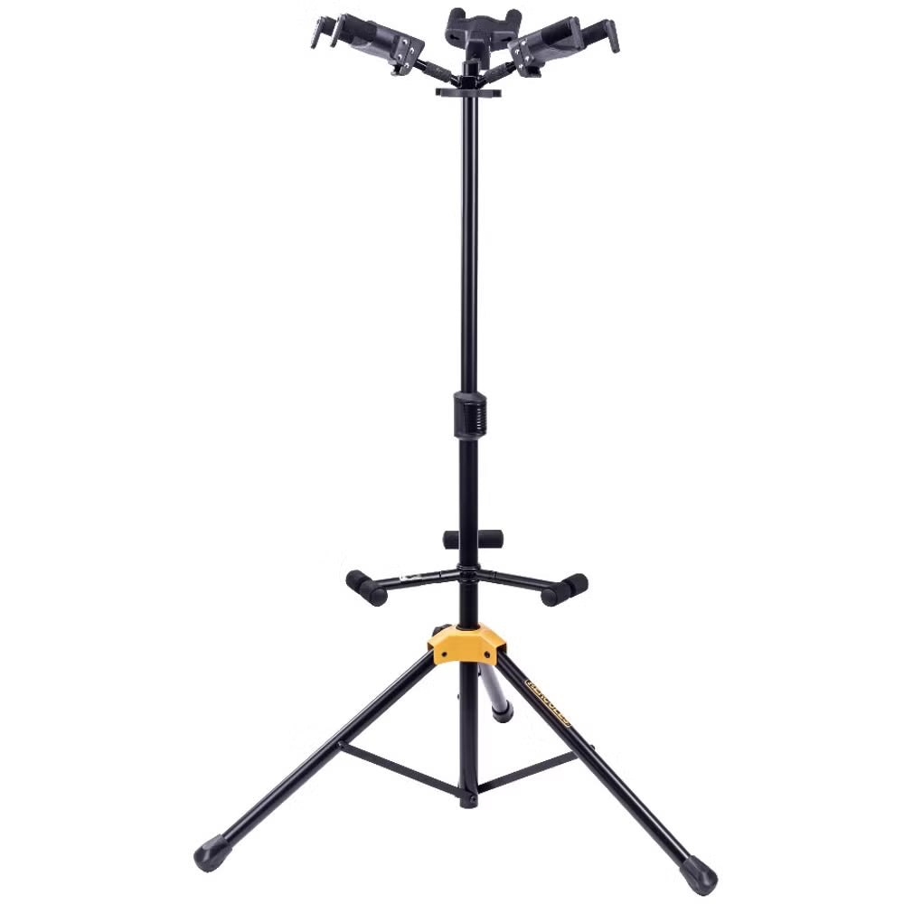 Hercules GS432B Plus Golvstativ för tre gitarrer
