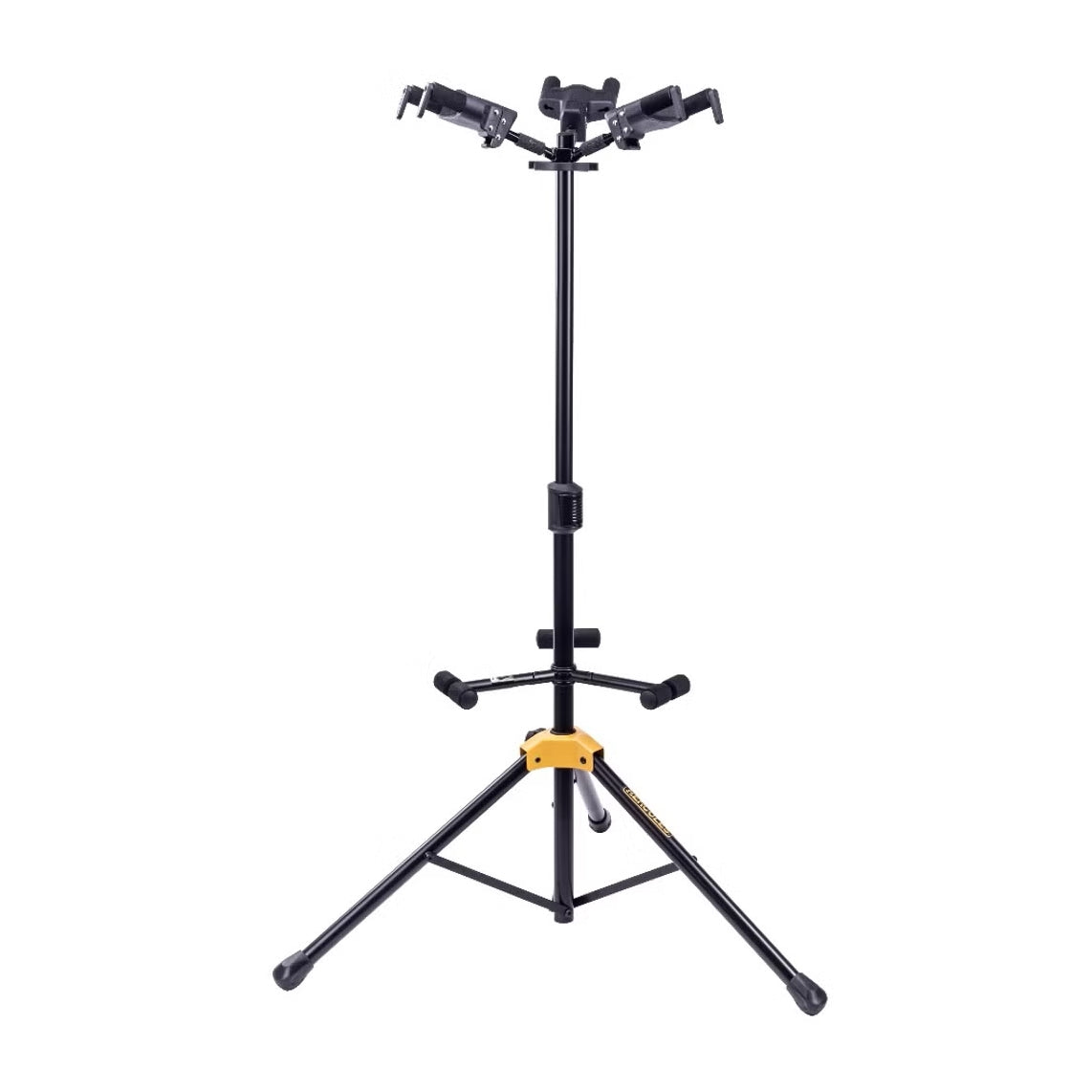 GS432B Plus Golvstativ för tre gitarrer