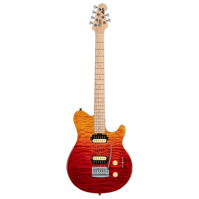 Sterling By Music Man - Axis AX3QM Spectrum Red - Musik Utan Gränser 
