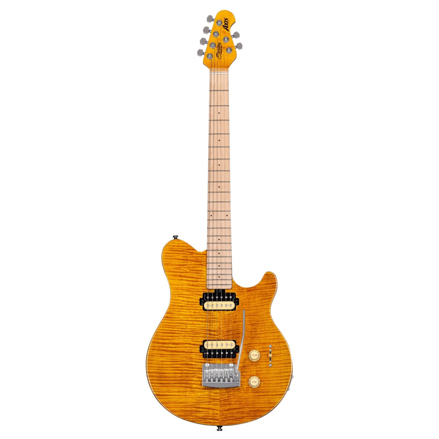 Sterling By Music Man - Axis AX3FM Translucent Gold - Musik Utan Gränser 
