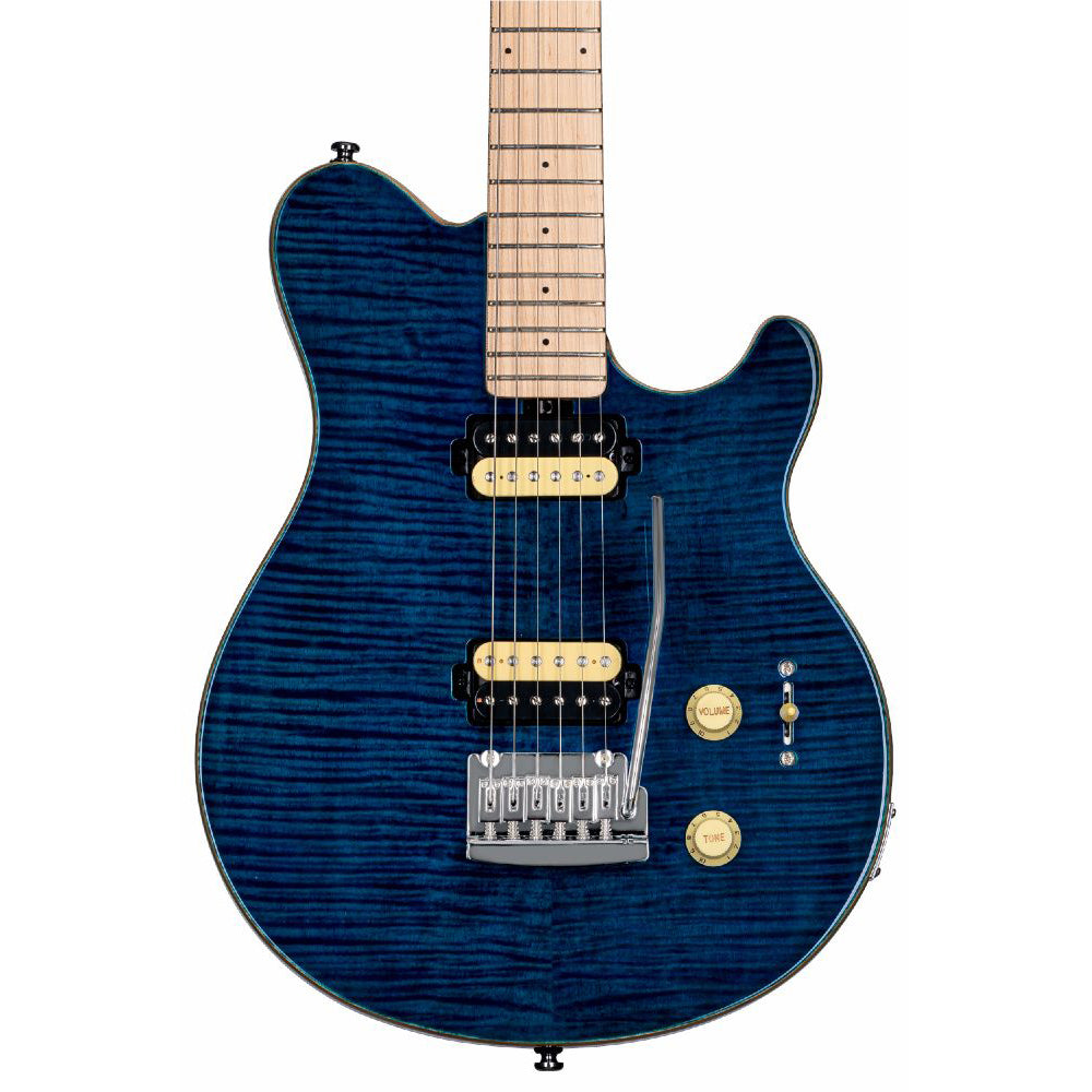 Sterling By Music Man - Axis AX3FM Neptune Blue - Musik Utan Gränser 