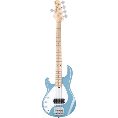 Sterling By Music Man - Ray5LH-CHB Chopper Blue 5-strängad vänsterhänt - Musik Utan Gränser 