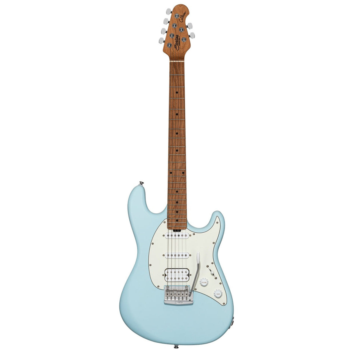 Sterling By Music Man - Cutlass CT50HSS Daphne Blue Satin - Musik Utan Gränser 