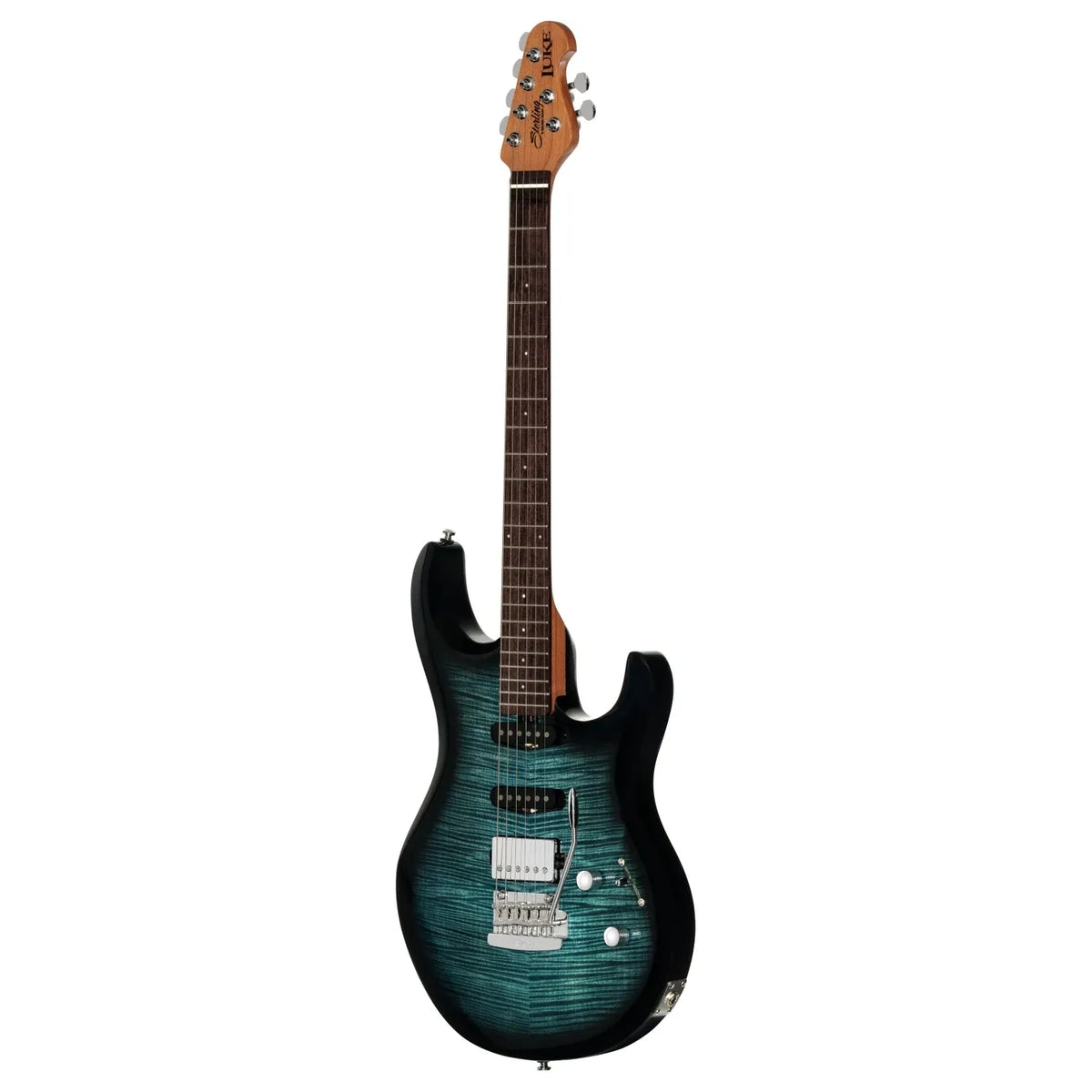 Sterling By Music Man LK100HSS-YUB Steve Lukather Yucatan Blue – bild 2