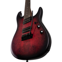Load image into Gallery viewer, Richardson7 Dark Scarlet Burst Satin
