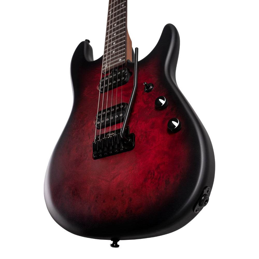 Sterling By Music Man - Richardson 6 Dark Scarlet Burst Satin - Musik Utan Gränser 