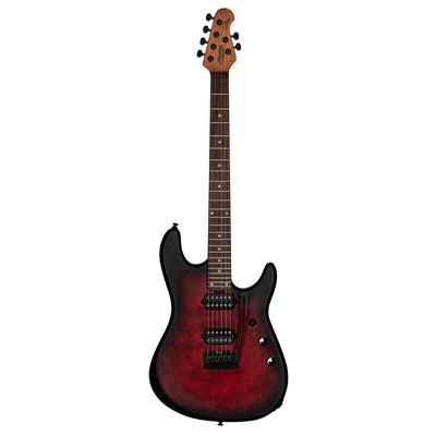 Sterling By Music Man - Richardson 6 Dark Scarlet Burst Satin - Musik Utan Gränser 