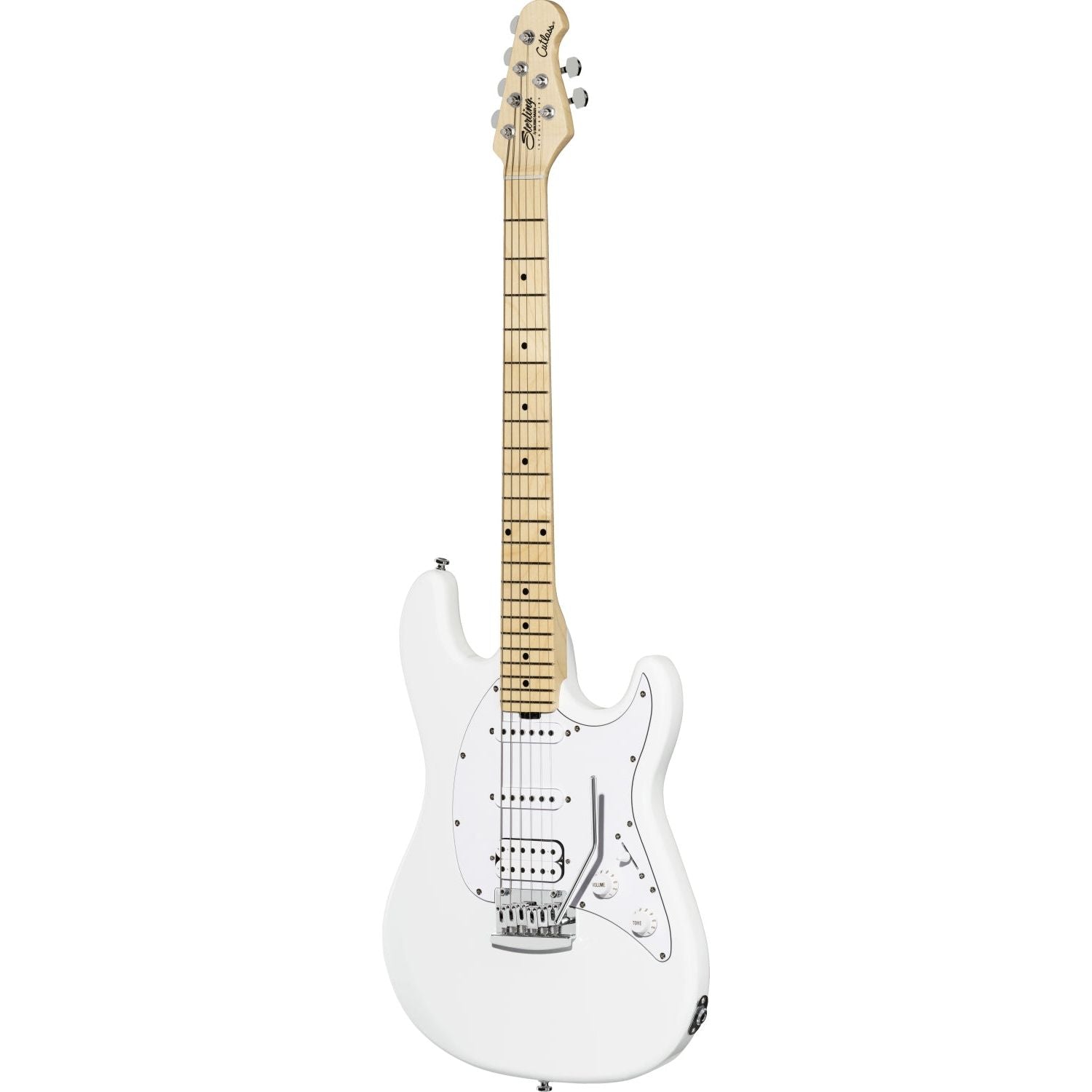 Sterling By Music Man - Cutlass CT20HSS White - Musik Utan Gränser 