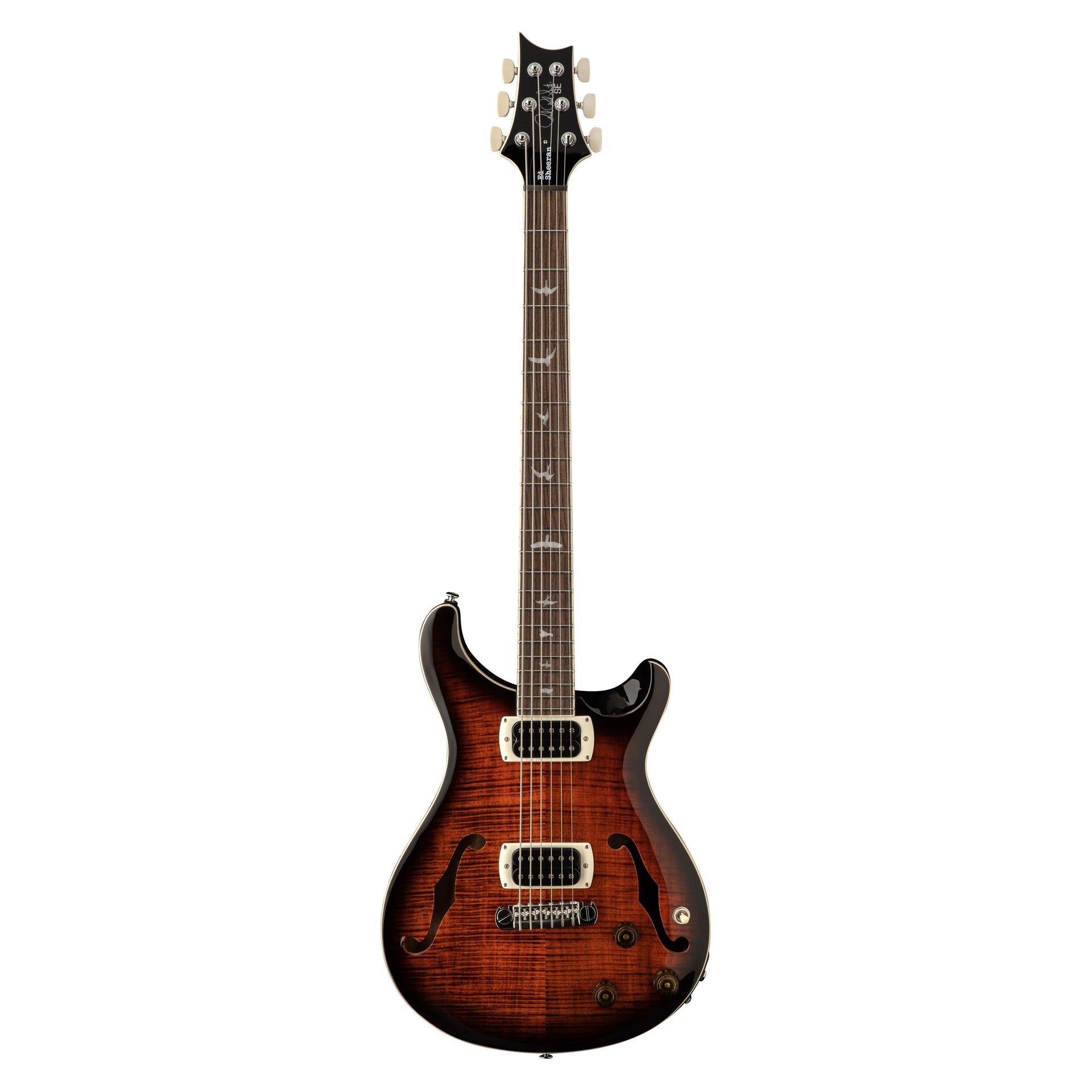 SE Ed Sheeran Hollowbody Orange Tiger Smokeburst
