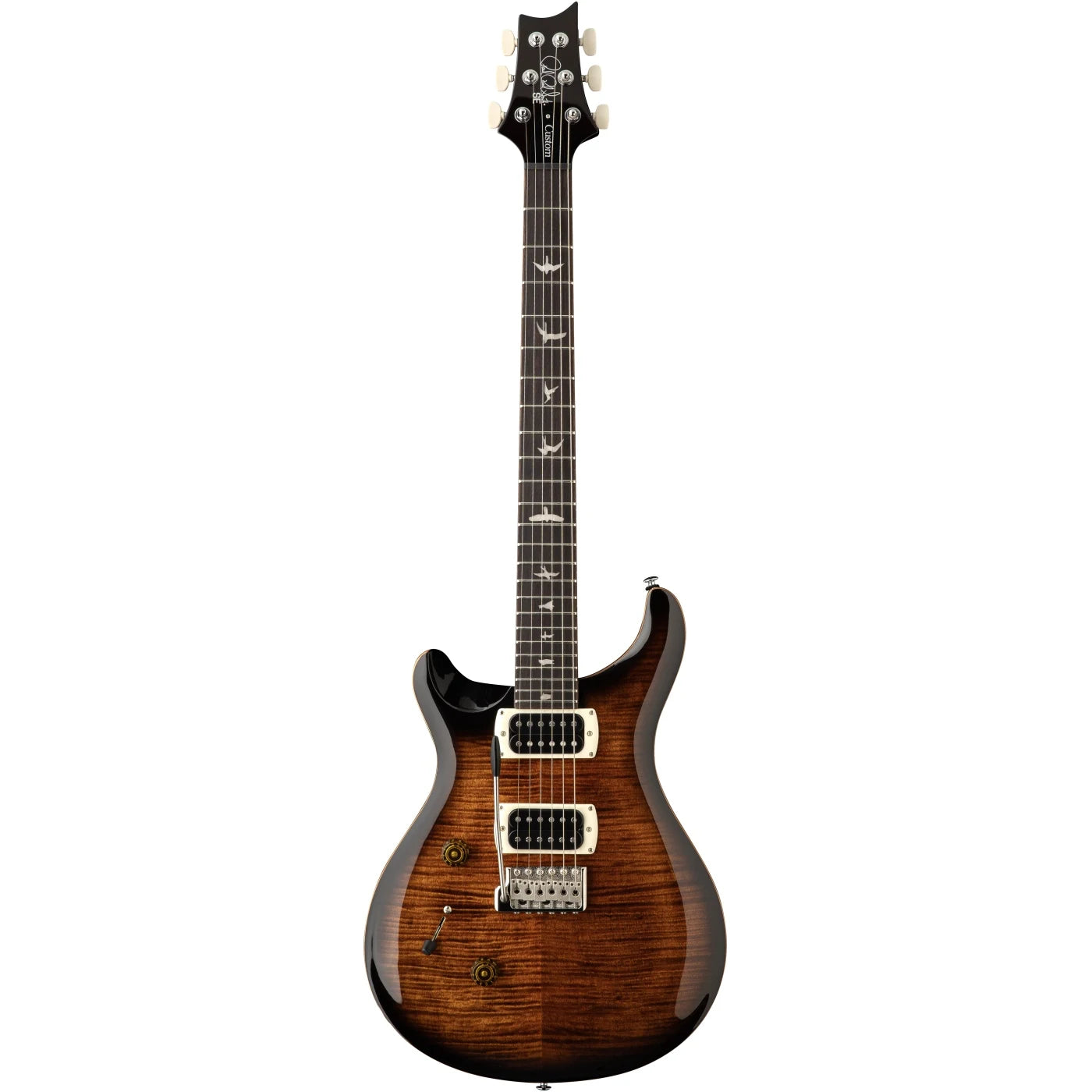 SE Custom 24 Lefty Black Gold Sunburst