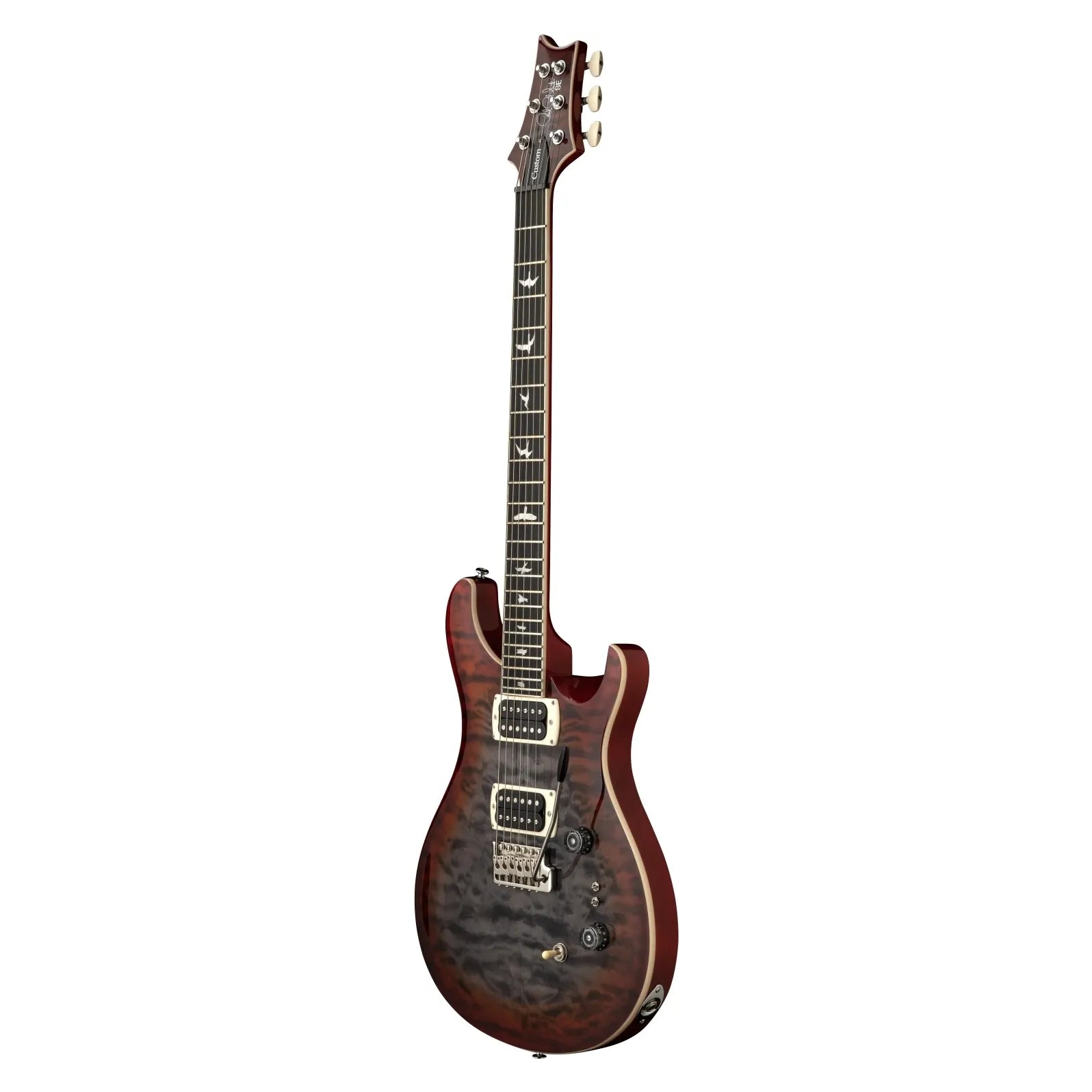 PRS Guitars SE Custom 24-08 Quilt Charcoal Cherryburst – bild 2