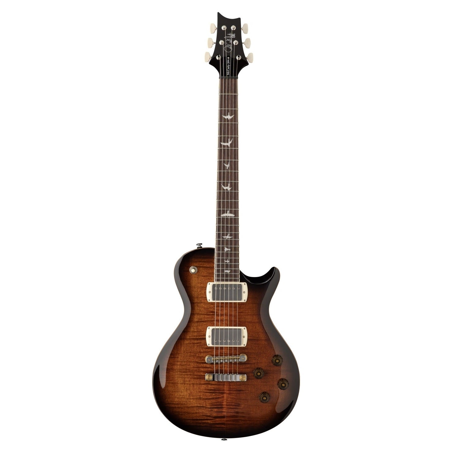 SE McCarty 594 Singlecut Black Gold Burst