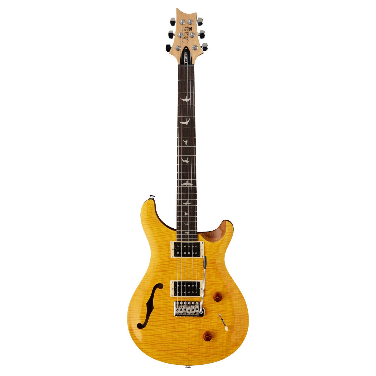 PRS - SE Custom 22 Semi-Hollow Santana Yellow - Musik Utan Gränser 