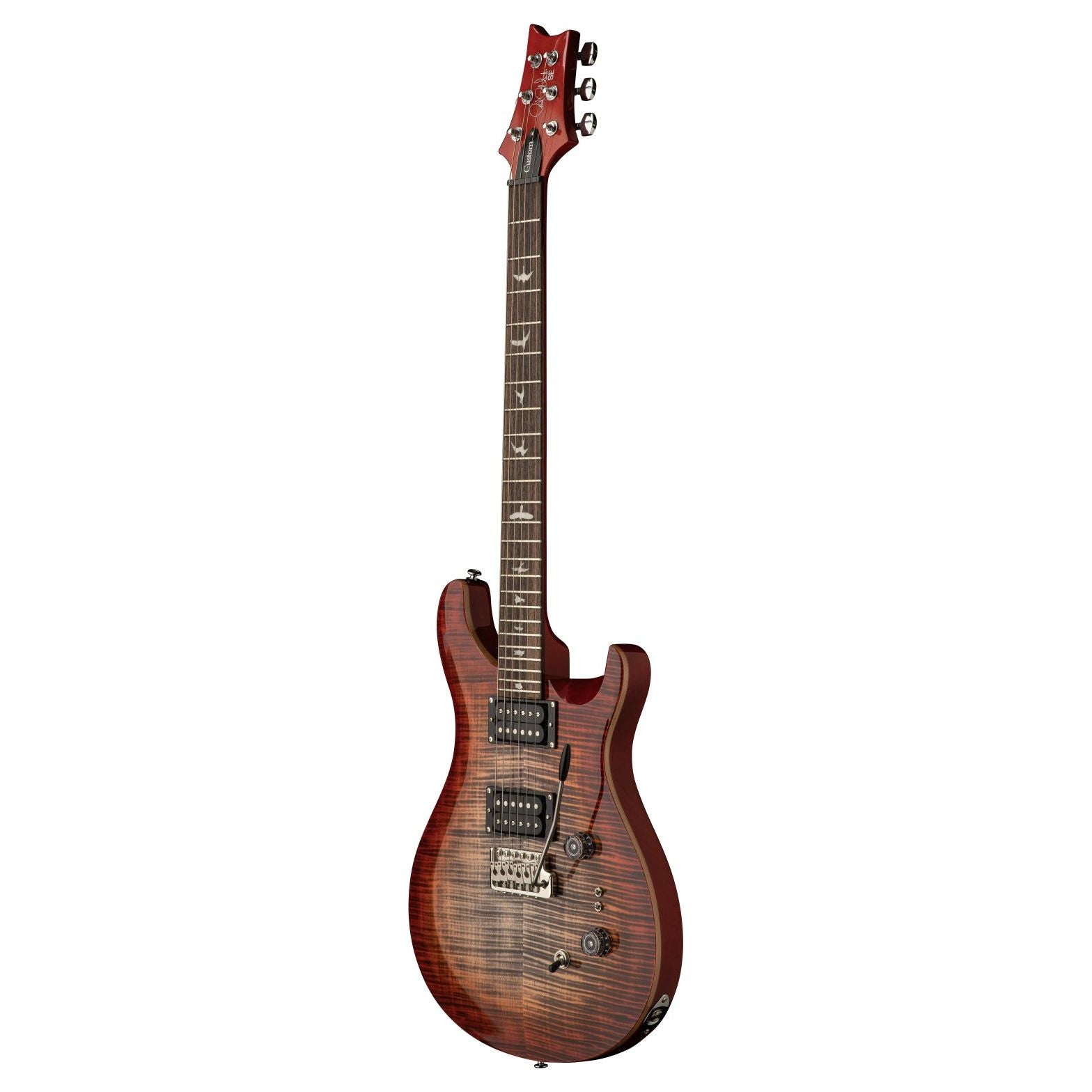 PRS - SE Custom 24-08 Charcoal Cherryburst - Musik Utan Gränser 