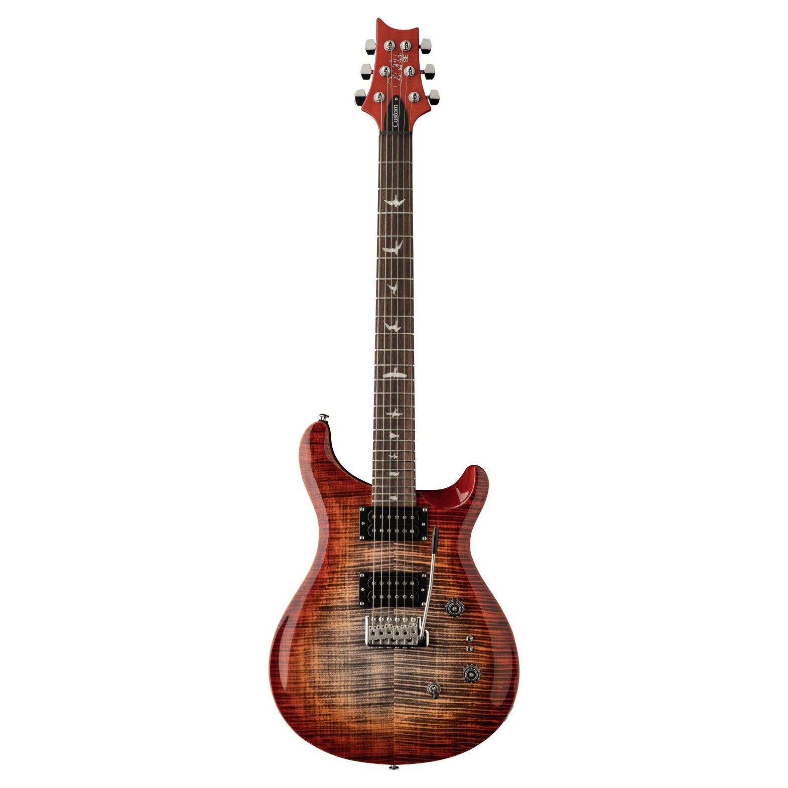 PRS - SE Custom 24-08 Charcoal Cherryburst - Musik Utan Gränser 