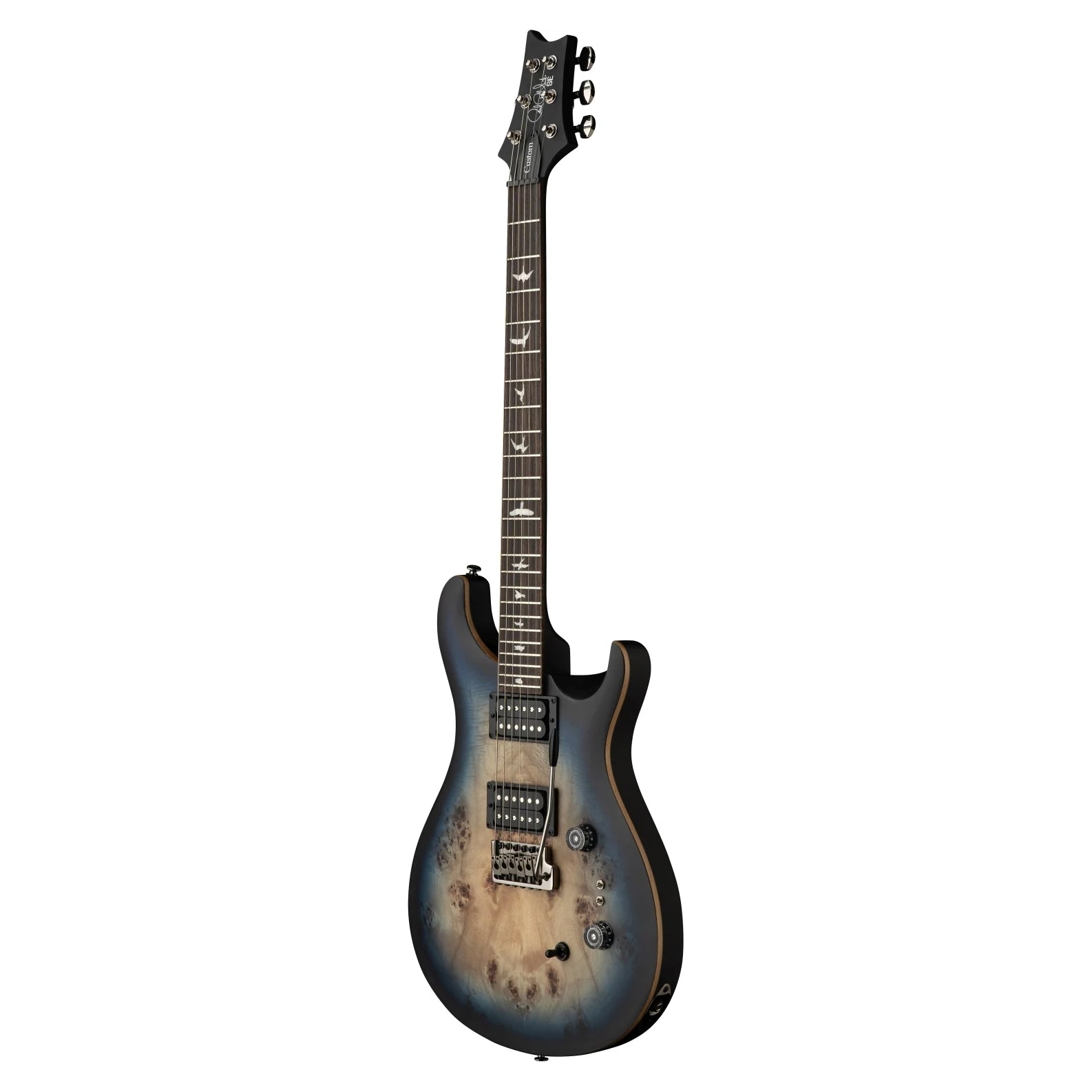 SE Exotic Custom 24-08 Poplar Burl Lake Blue Midnight Burst