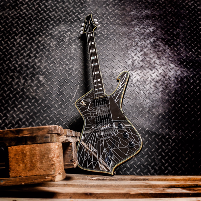 Ibanez - PS1CM Cracked Mirror Paul Stanley Prestige - Musik Utan Gränser 