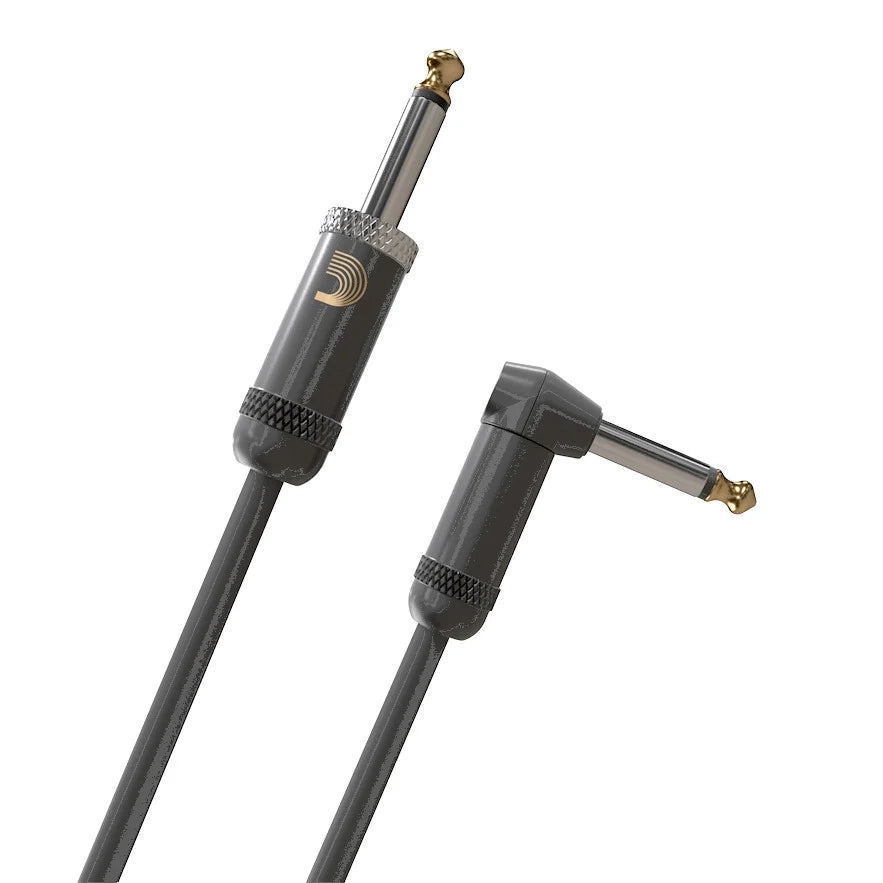 D'Addario - PW-AMSGRR-10 Instrumentkabel 2 vinkl. 3 m - Musik Utan Gränser 