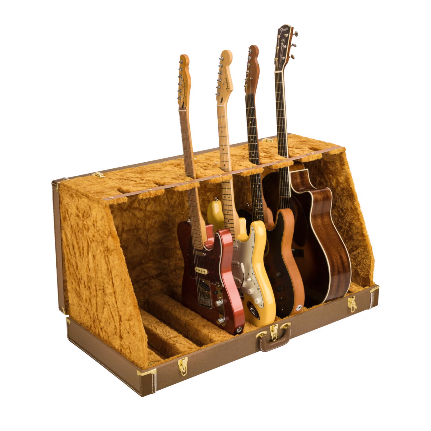 Fender - Classic Series Case Stand Tweed 7 Guitars Brown - Musik Utan Gränser 