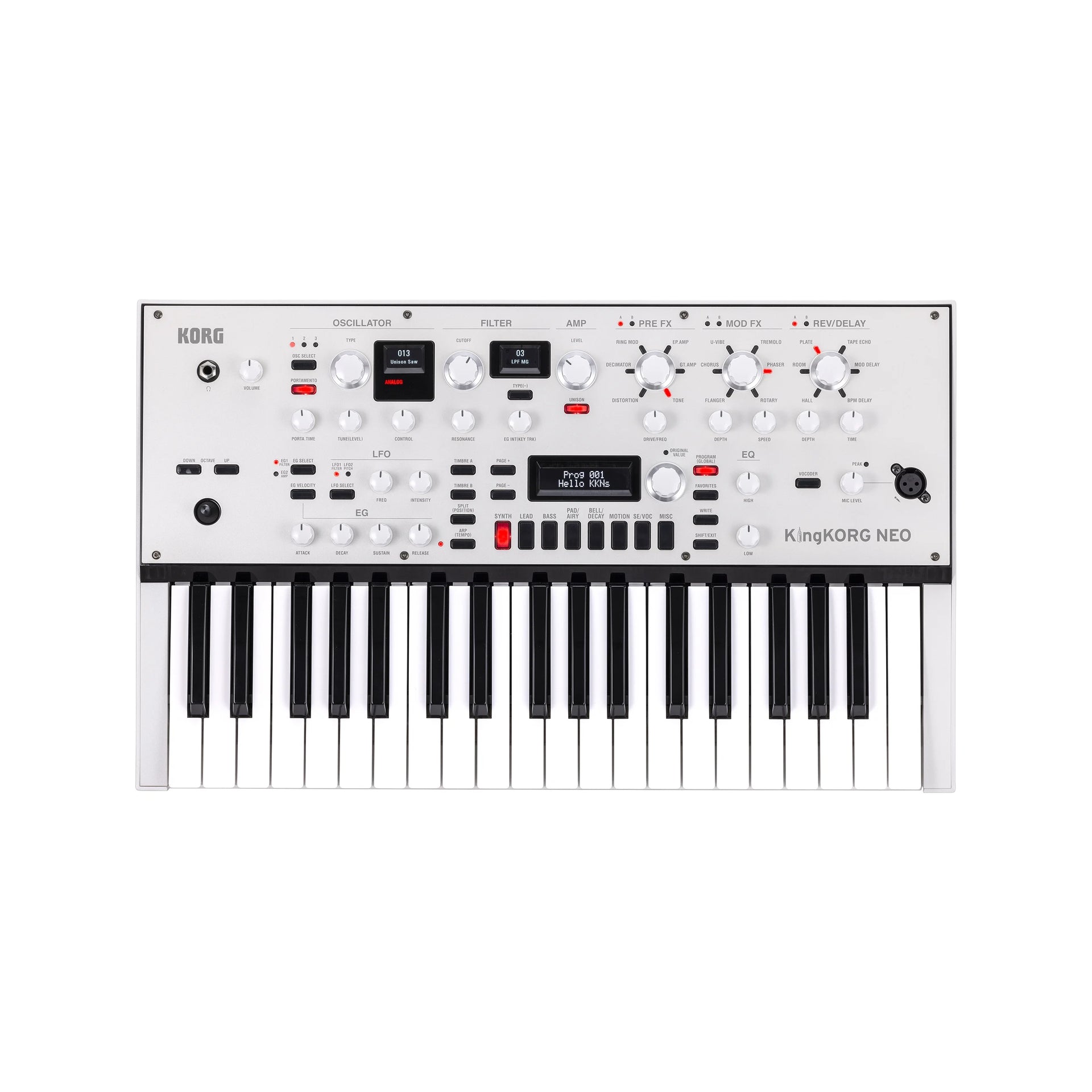 Korg - KingKORG NEO Synthesizer - Musik Utan Gränser 