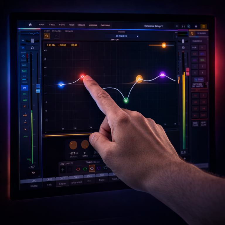 dMix 128 128ch Audio Matrix