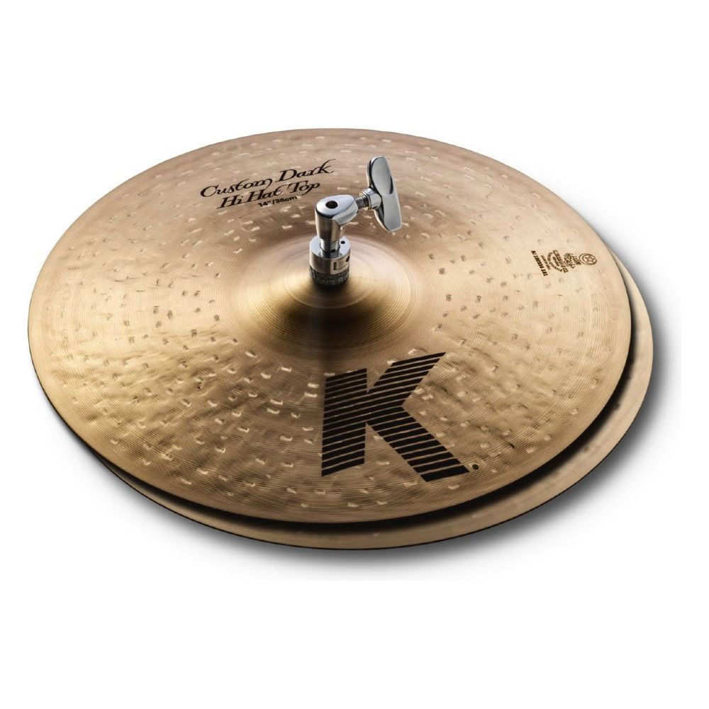 Zildjian - 14" K Custom Dark Hi-hat - Musik Utan Gränser 