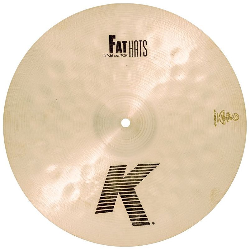 Zildjian - 14" K Fat Hats - Hi-hat - Musik Utan Gränser 