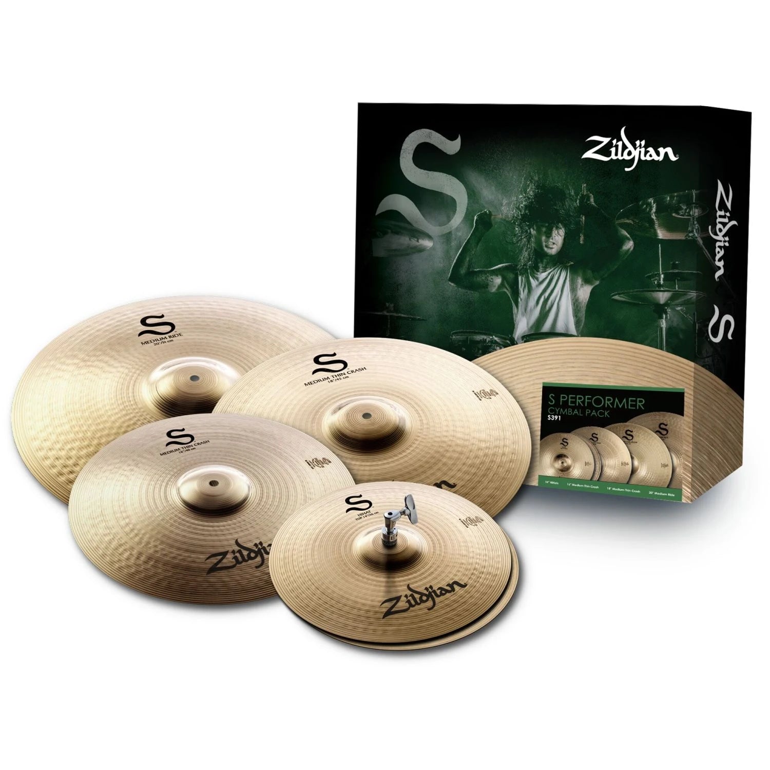 S391 S Family Performer Cymbalpack