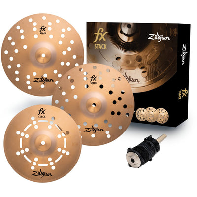 12" FX Stack inkl. Cymbolt