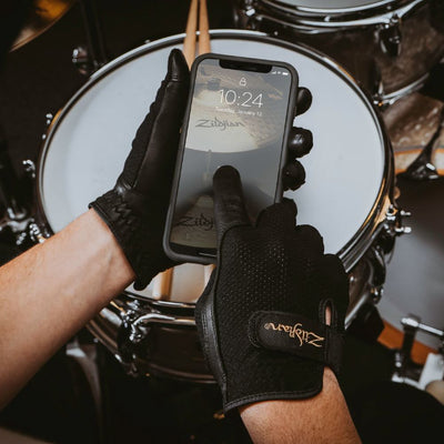 Zildjian - Touchscreen Drummer's Gloves Medium - Musik Utan Gränser 