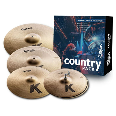 Zildjian - K Country Pack - K0801C - Musik Utan Gränser 