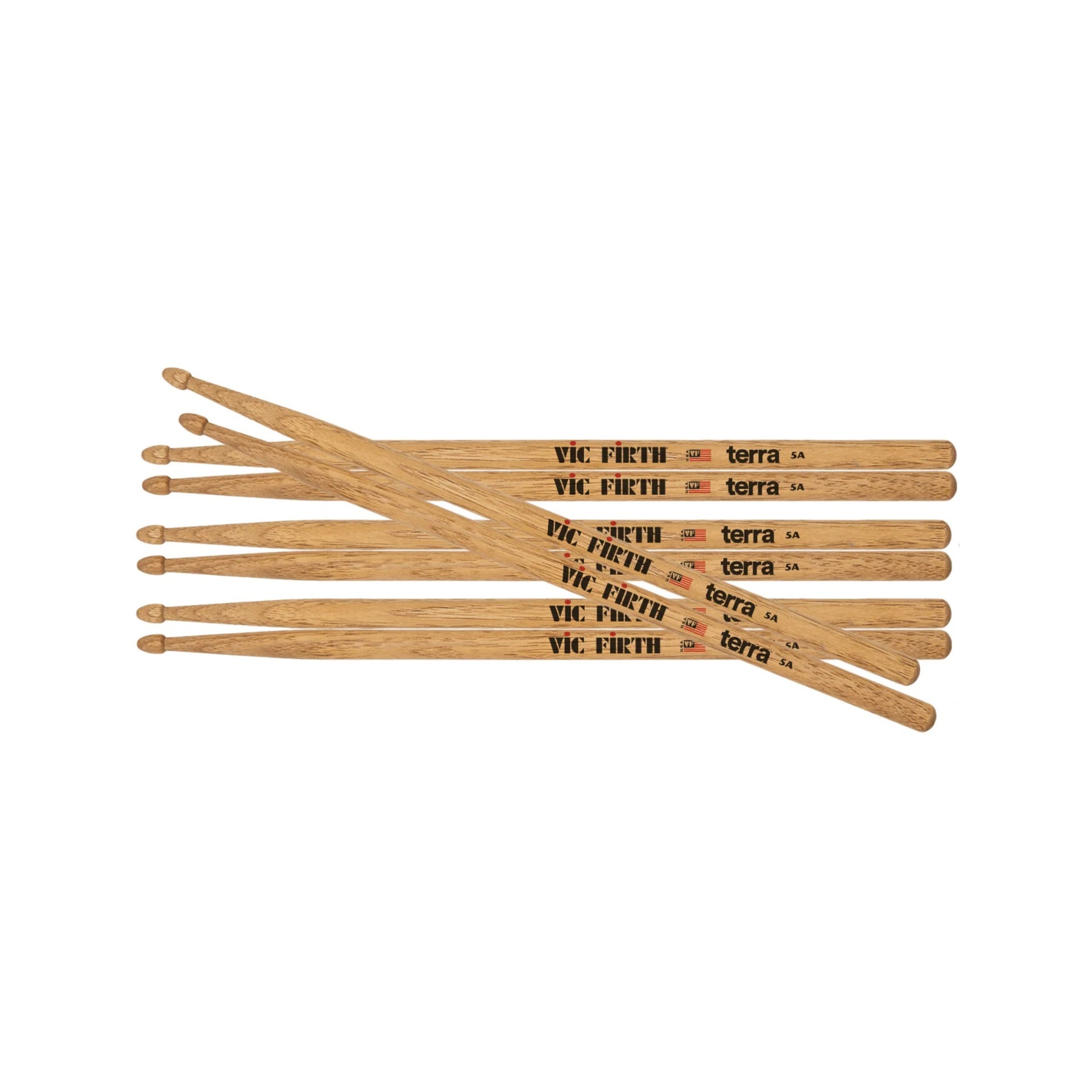 Vic Firth - Terra 5A 4-pack trumstockar - Musik Utan Gränser 