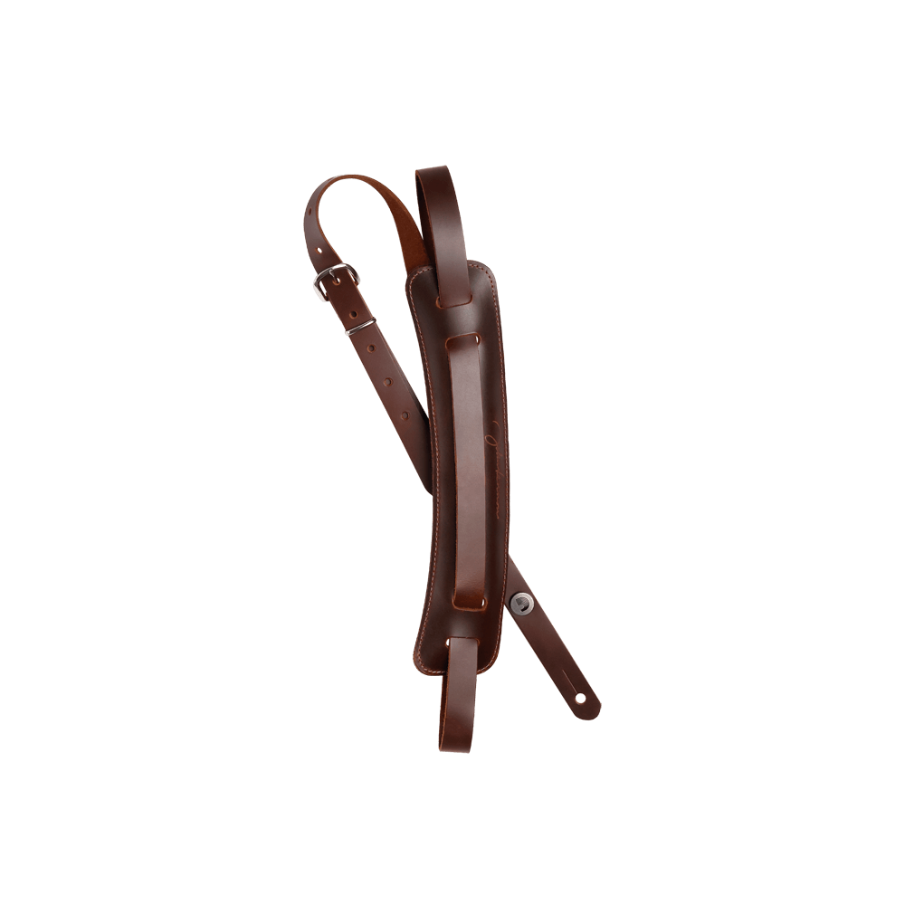 D'Addario - 19JL01 John Lennon 19 mm Leather Pad Brown - Musik Utan Gränser 