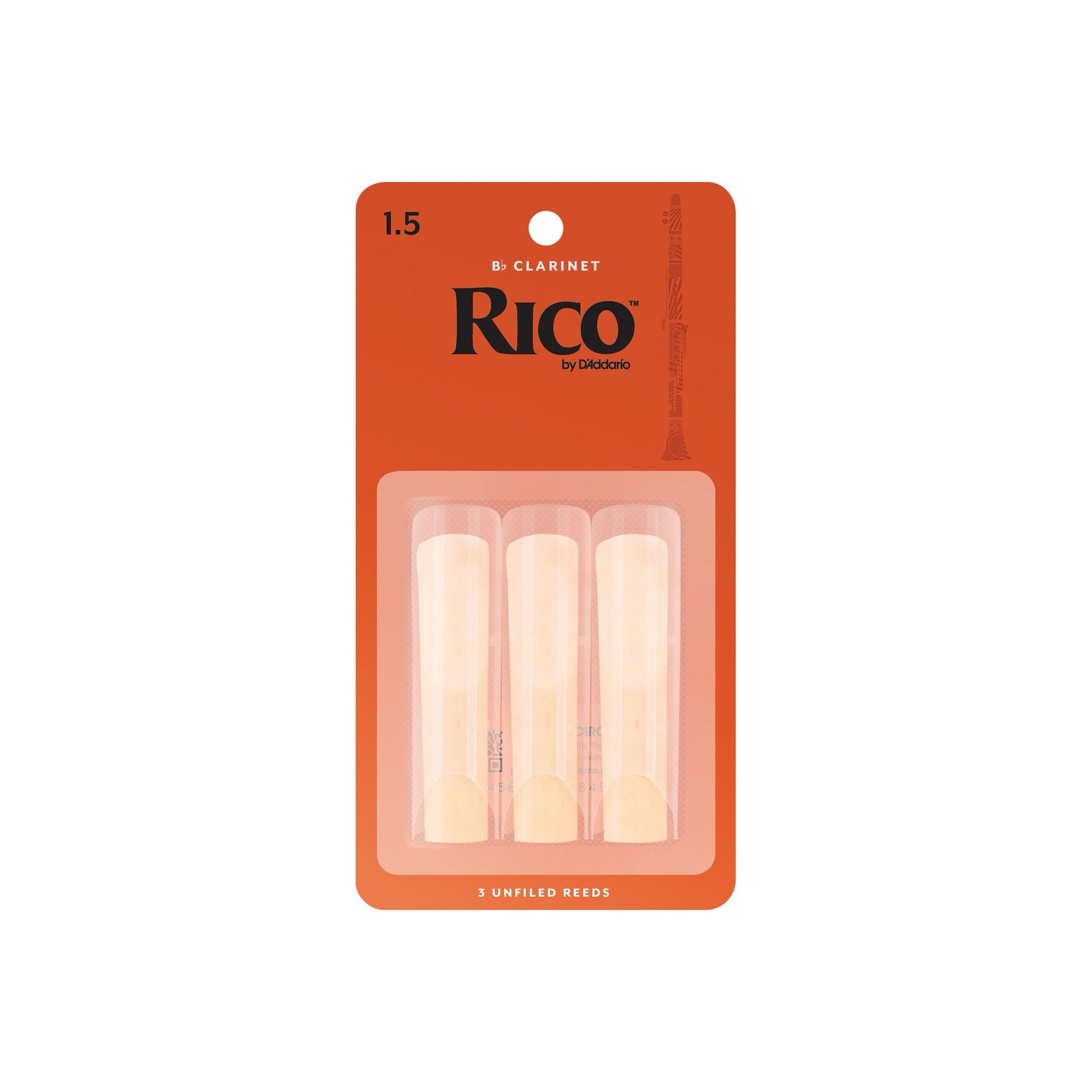 Rico Bb-Klarinett 3-pack rörblad