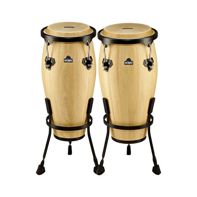 NINO89NT Wood Congas 8"+9" Natural