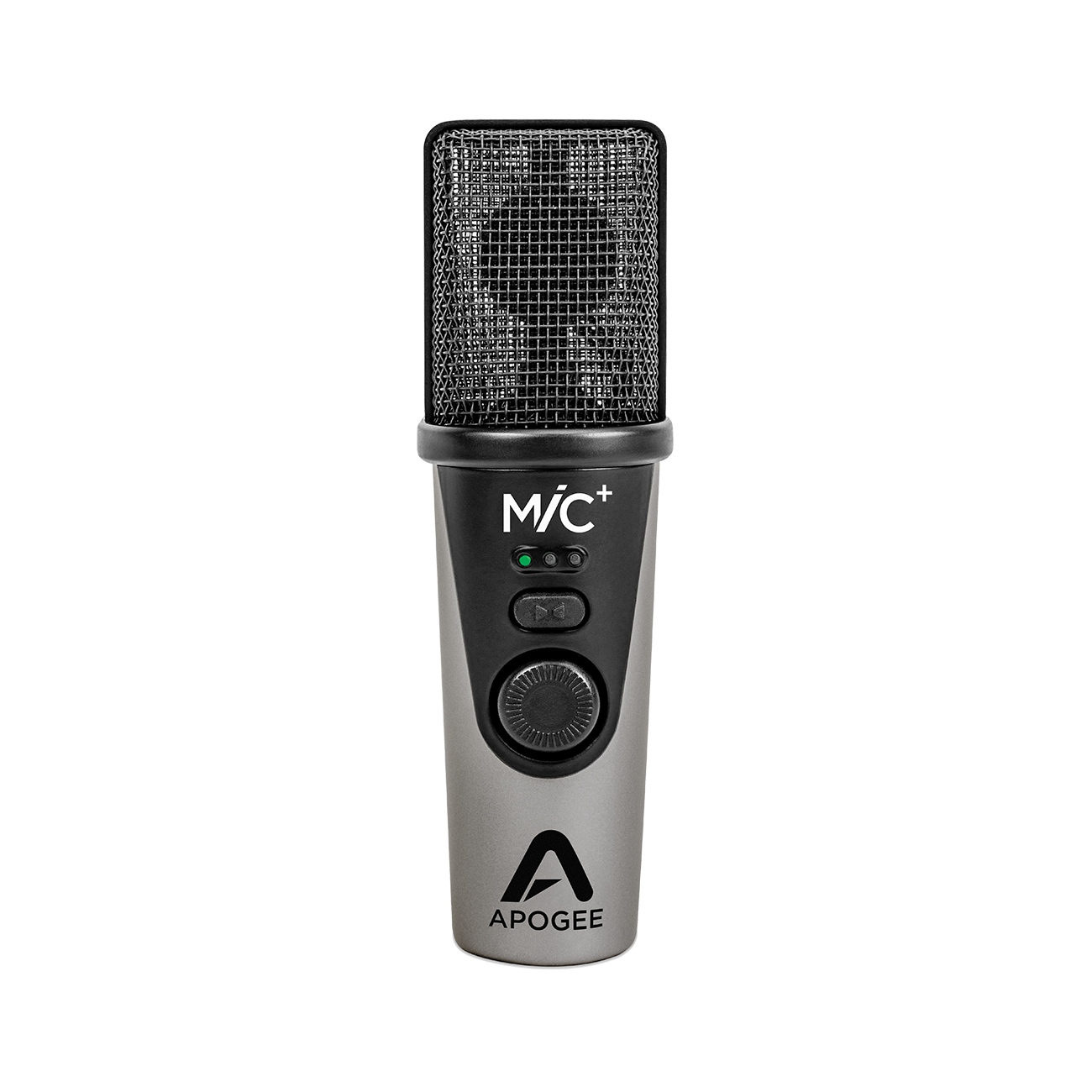 Apogee - Mic Plus USB-mikrofon med hörlursutgång - Musik Utan Gränser 