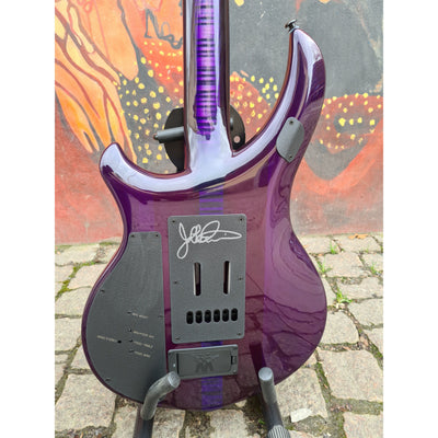 Ernie Ball Music Man - Majesty Maple Top Crystal Amethyst Limited Edition - Musik Utan Gränser 