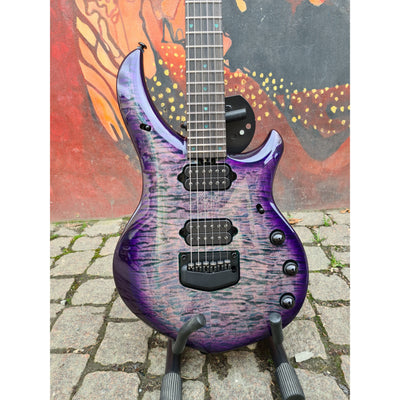 Ernie Ball Music Man - Majesty Maple Top Crystal Amethyst Limited Edition - Musik Utan Gränser 